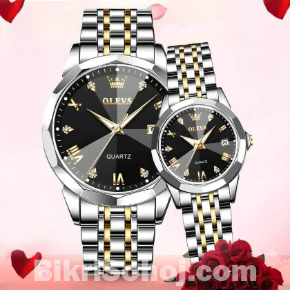 Olevs Couple Watch(With Box)